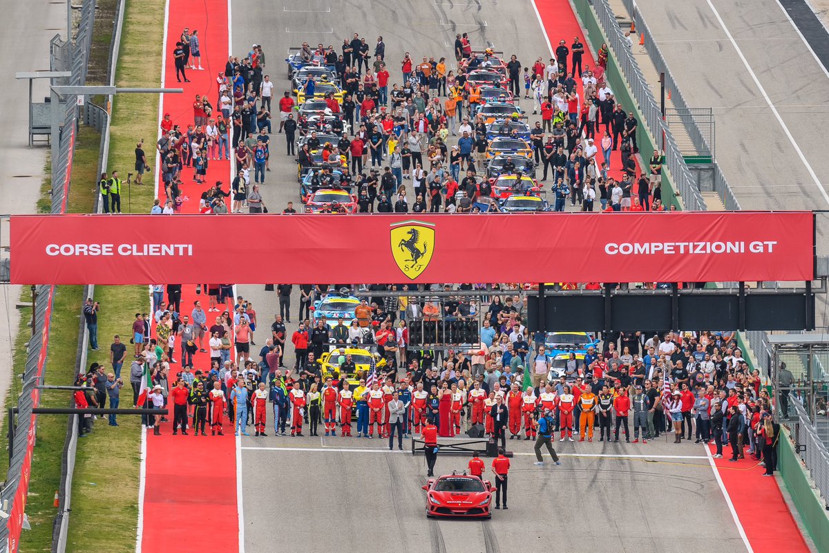 Calling all Ferrari Fans 🗣️ Ferrari Challenge returns to COTA this weekend, and is FREE for all spectators. Learn more at thecircuit.com/events
