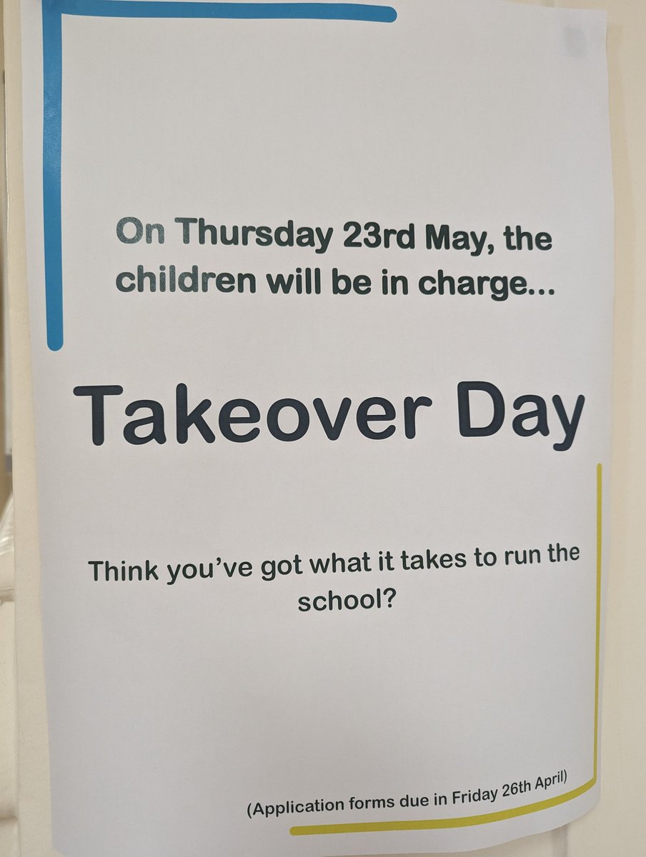 Blown away by the number of applications from our KS2 children to be a part of our Take Over Day. Their aspirations to learn new skills and develop themselves is inspiring. Next round: interviews! #careers #highaspirations #kidstakingover @PriestleyTrust