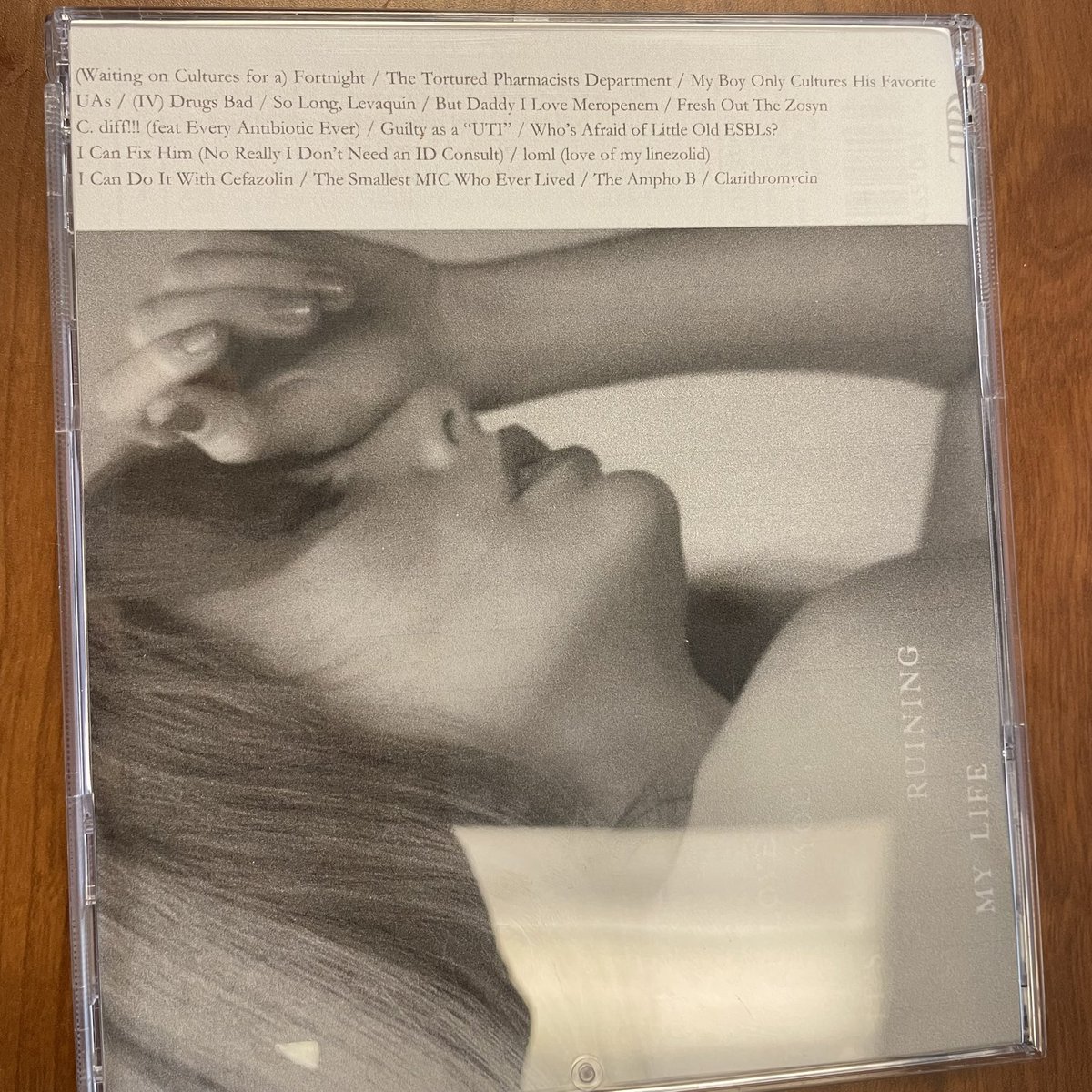 Helen Ding (@helenpharmd) on Twitter photo My coworker <a href="/dosyn_zosyn/">Brandon Hawkins</a> received this gem from his student today. This may be the most iconic thing to have happened in ID pharmacy history!!! Which one is your fave?
Creds: @sarah_mch My coworker <a href="/dosyn_zosyn/">Brandon Hawkins</a> received this gem from his student today. This may be the most iconic thing to have happened in ID pharmacy history!!! Which one is your fave?
Creds: @sarah_mch