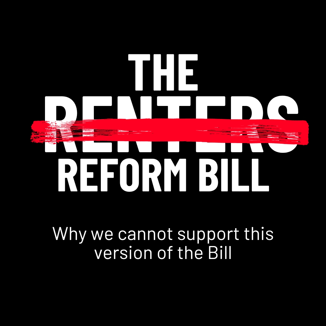 🔴 RENTERS REFORM BILL UPDATE 🔴 Following the Third Reading of the #RentersReformBill it's become clear Shelter cannot support this version of the Bill. Renters have campaigned tirelessly for a Bill that will genuinely protect them. This Bill is not it.