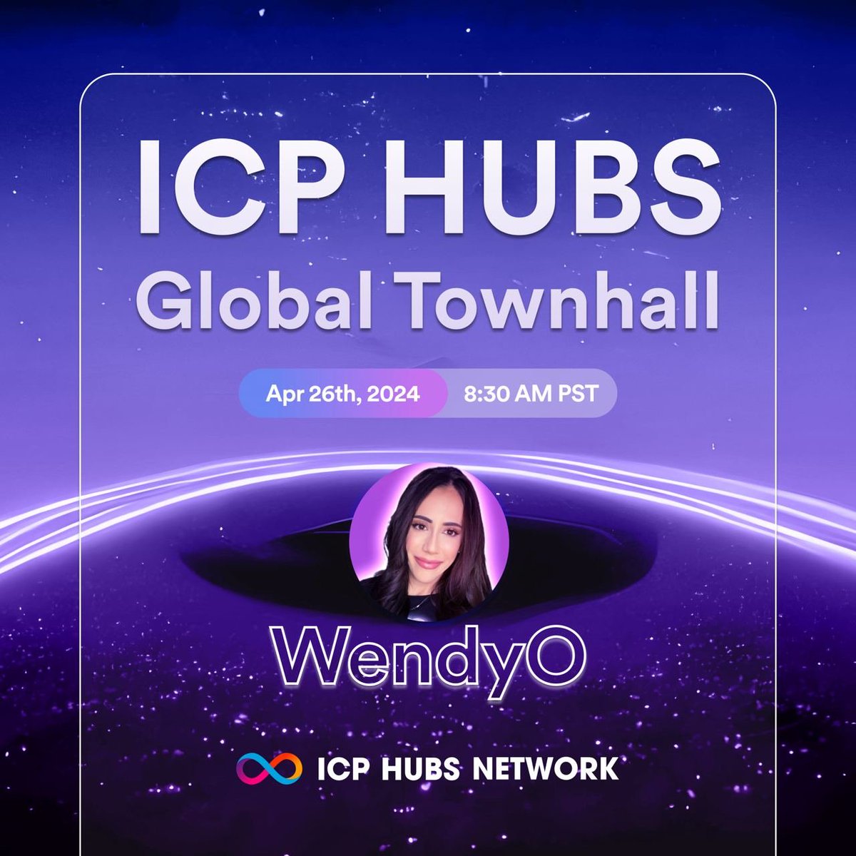 Super excited to participate in the @ICPHUBS Townhall Friday 4/26/2024 at 8:30 AM PST Come hang out xx