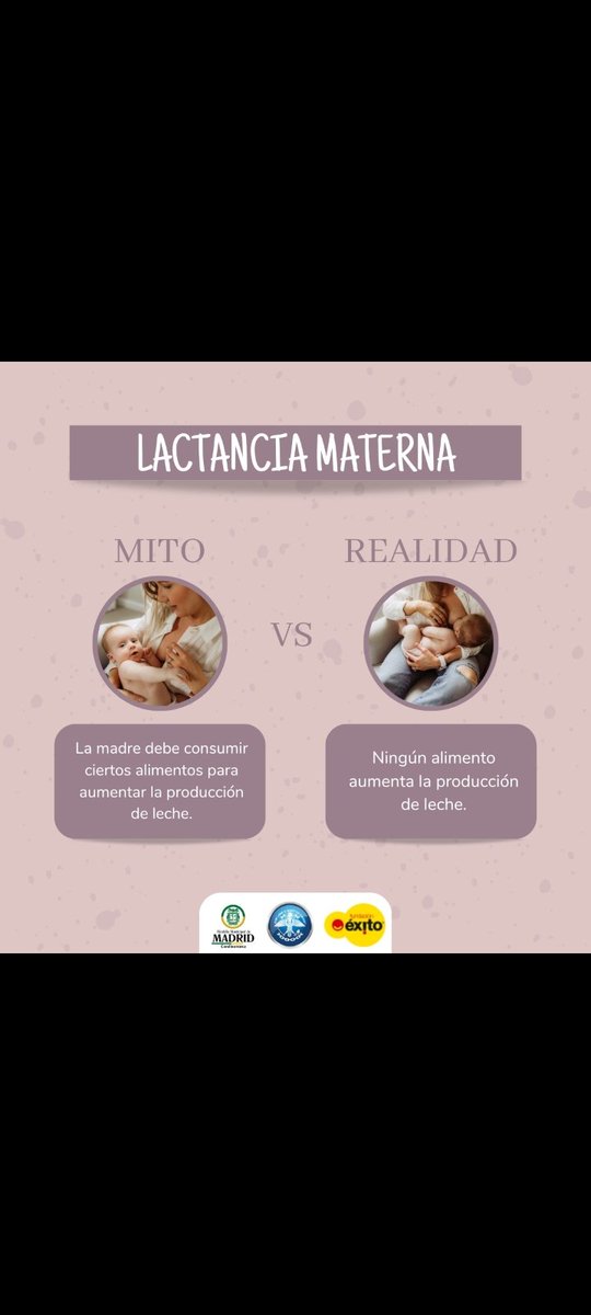 VivisProfe's tweet photo. Cada mamá que elige amamantar merece todo nuestro apoyo y admiración. ¡Juntas podemos lograrlo! 💪🤱 #Lactatón @CundinamarcaGob  @Fundacion_Exito @AlcaldiaMadrid https://t.co/W9IKldnY4i