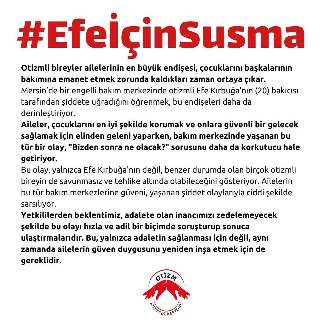 #EfeİçinSusma