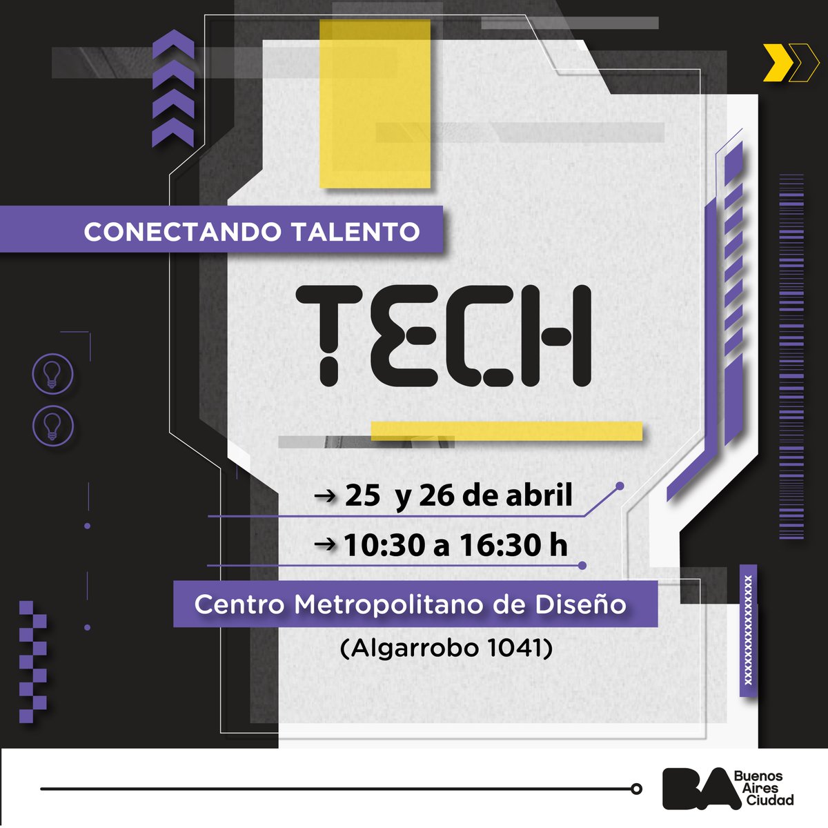 Este viernes 26 de abril, nuestra CEO & Founder @sabricastelli contará su experiencia sobre la creación de Mujer Financiera en el marco de la charla “Hablemos sobre dinero”.

Los esperamos en CONECTANDO TALENTO TECH 🫱🏼‍🫲🏼🤖 @BAproductiva 

Inscripciones: t.ly/YZ8mQ