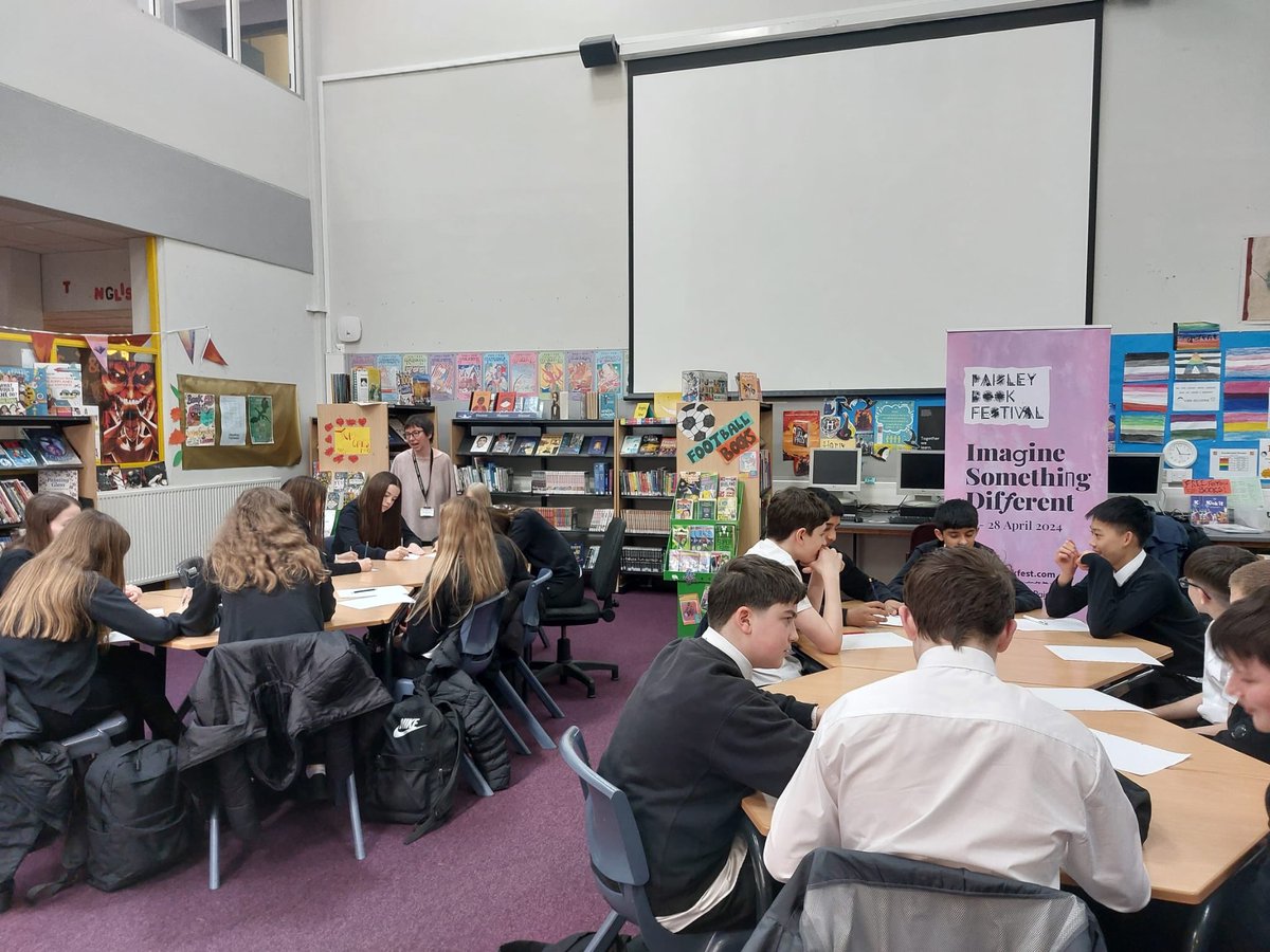 S1 and S2 students took part in a wonderful workshop with poet Rachel Plummer who challenged them to write a poem about The Secret Me ...
<a href="/GryffeHighSch/">Gryffe High School</a> <a href="/gryffehslib/">Gryffe High School Library</a>