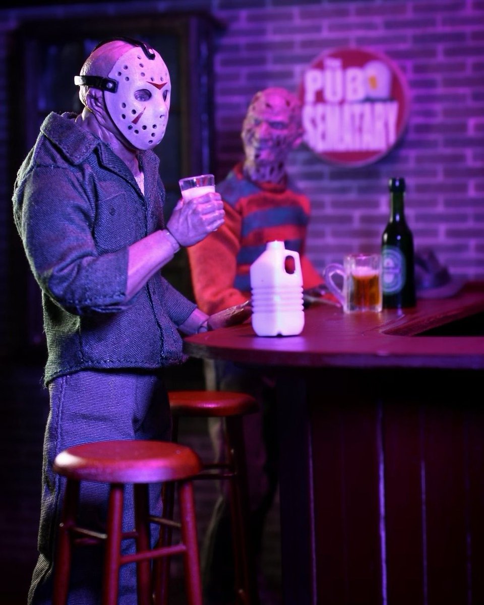 Welcome to the wacky world of #WTFWednesday, where the weirder, the better! Show off your hilarious character mash-ups and unique creations. 🤯⁠ ⁠ Write a caption for us in the comments below 👇️⁠ ⁠ 📸: thepubsematary (IG) #JasonVorhees