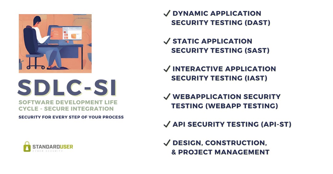 Writing software or an app? We'll help you ensure #security is embedded through the entire development life cycle. Learn more at standardusercyber.com/sdlc-si #softwaresecurity #securedevelopment