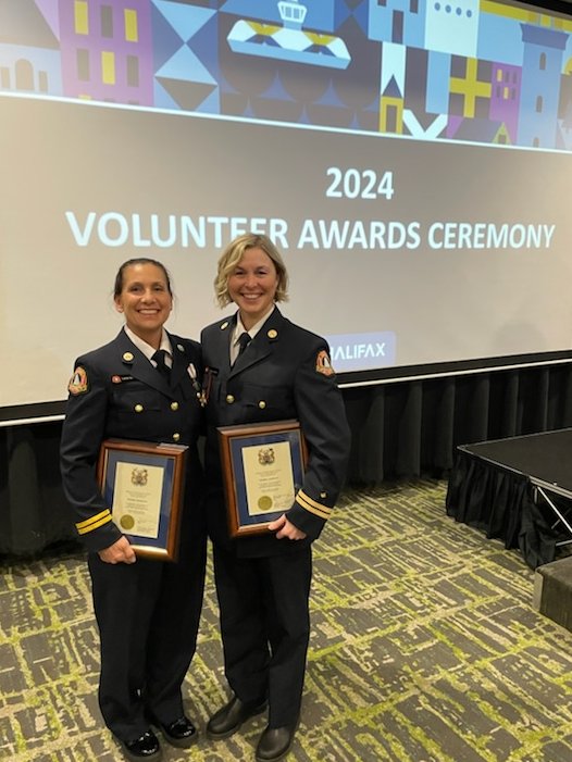 Volunteer Captain Shelby Lendrum, and Founder & Executive Director of Camp Courage, Captain Andréa Speranza were both recognized at the @hfxgov 2024 Volunteer Awards Event. Congratulations to you both!