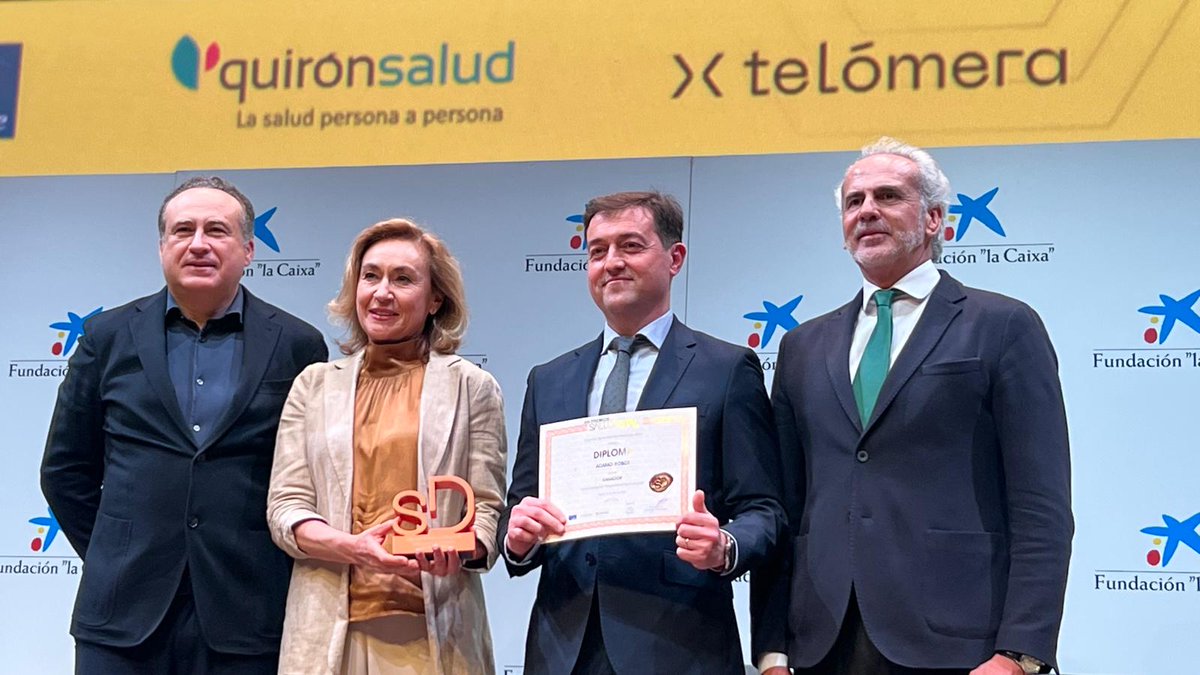 🏅 #PremiosSaluDigital | El galardón especial a mejor Originalidad Tecnológica es para @AdamoRobot (@riojasalud)