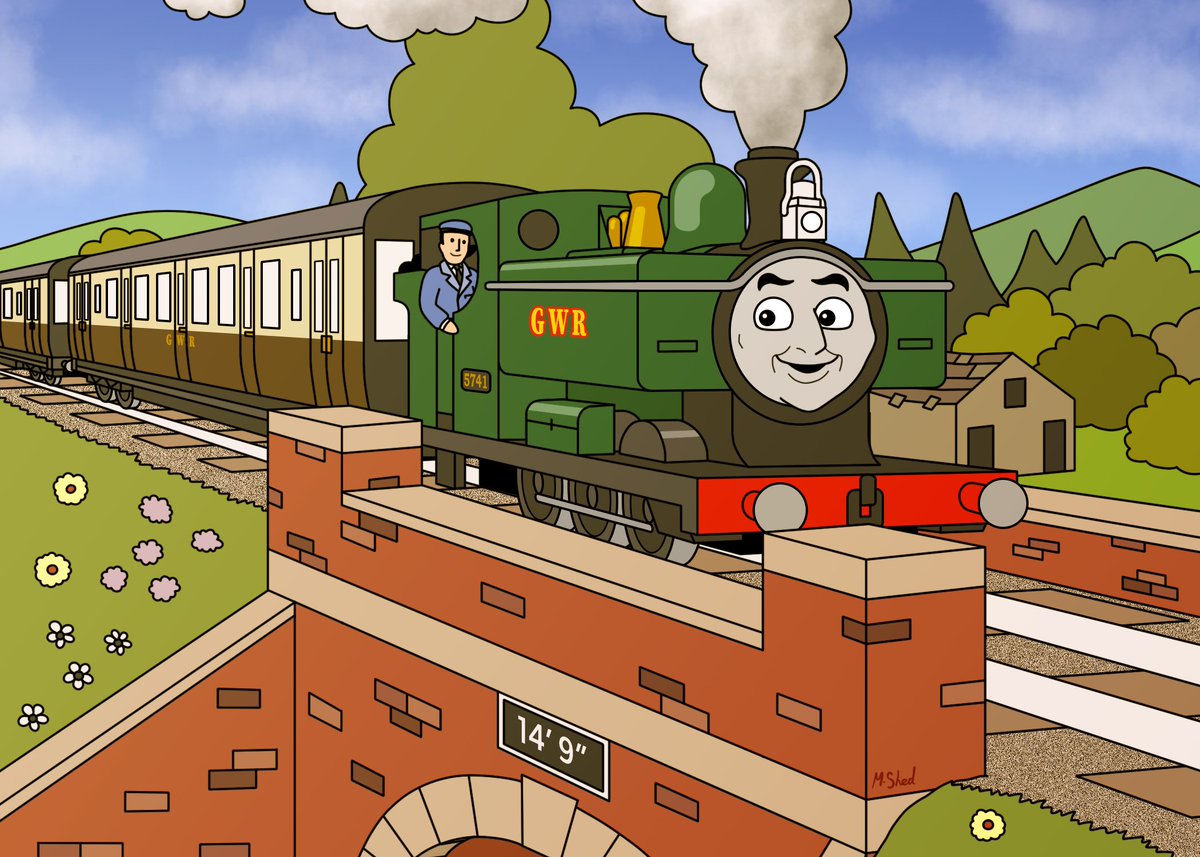 Duck is very proud of his Great Western heritage and his branch line which takes after it. Today is a special day as he gets to pull a special with the slip coaches!