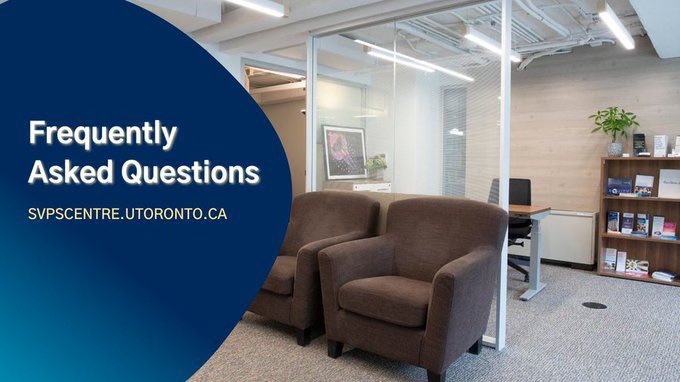 What kind of support does #UofT's Sexual Violence Prevention & Support Centre provide & what can you expect if you reach out? 💙 Here's an FAQ with everything you need to know: uoft.me/svpfaq