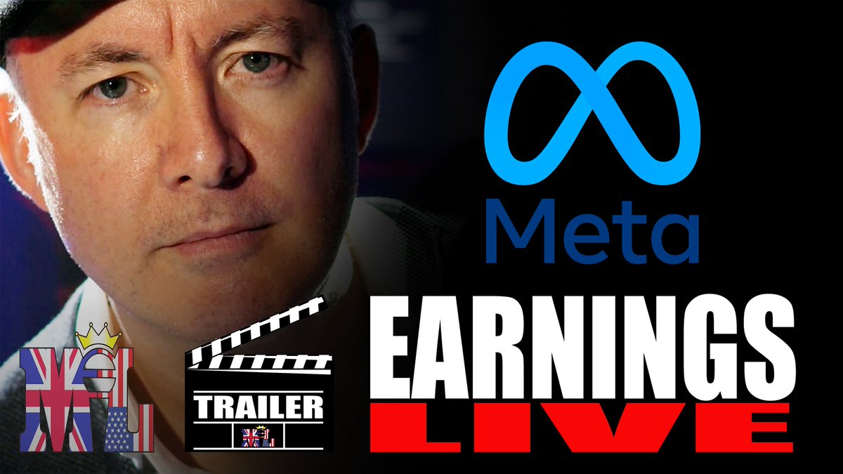 MartynInvestor's tweet photo. $META
META Stock Meta Earnings CALL
LIVE Now on YouTube
https://t.co/QfPHB2LF56
#META #MetaEarnings #MartynLucasInvestor https://t.co/L4hFSWsceq