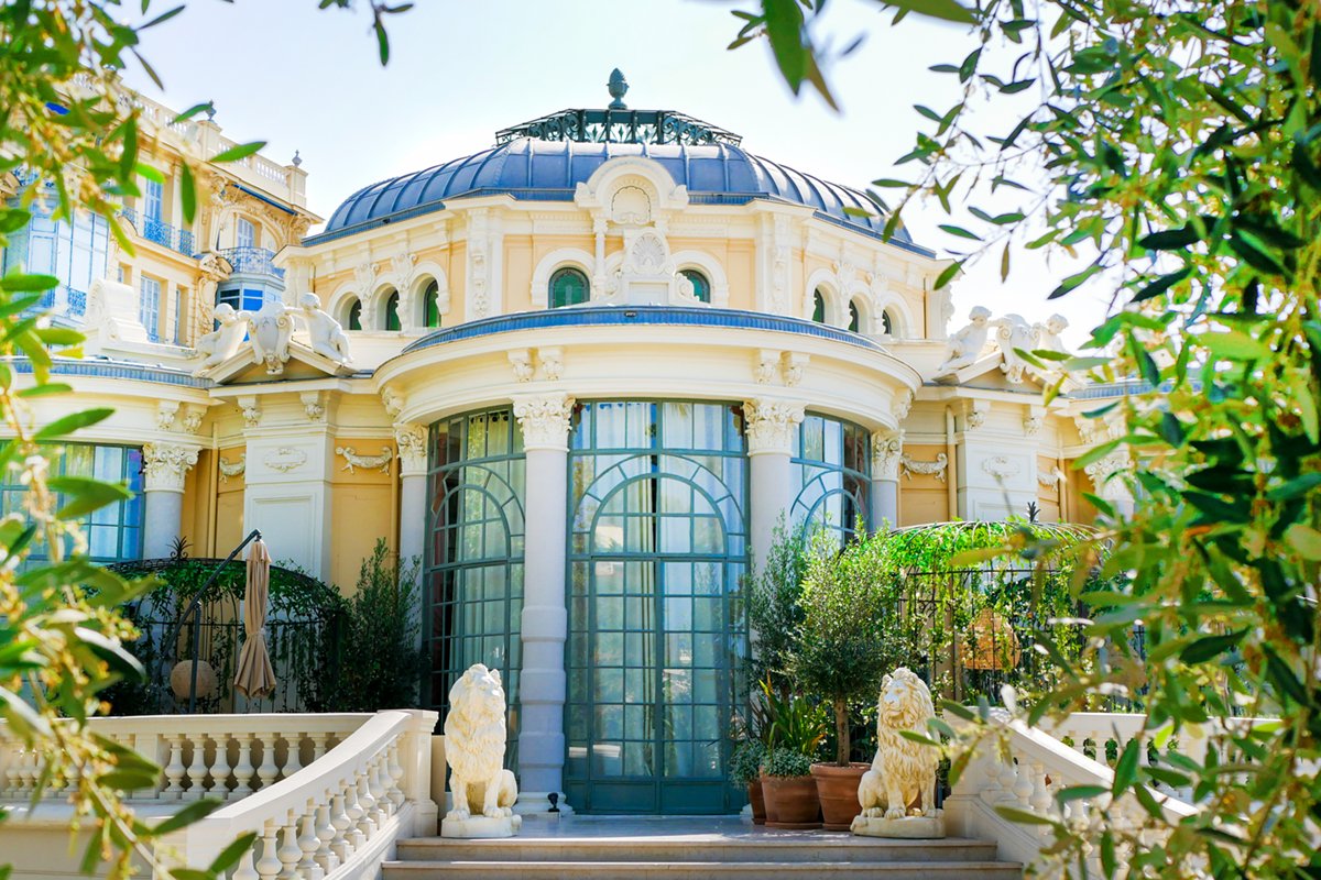 La Rotonde : un joyau 'belle époque' de Beaulieu-sur-Mer avec une touche #CotedAzurFrance très glamour !