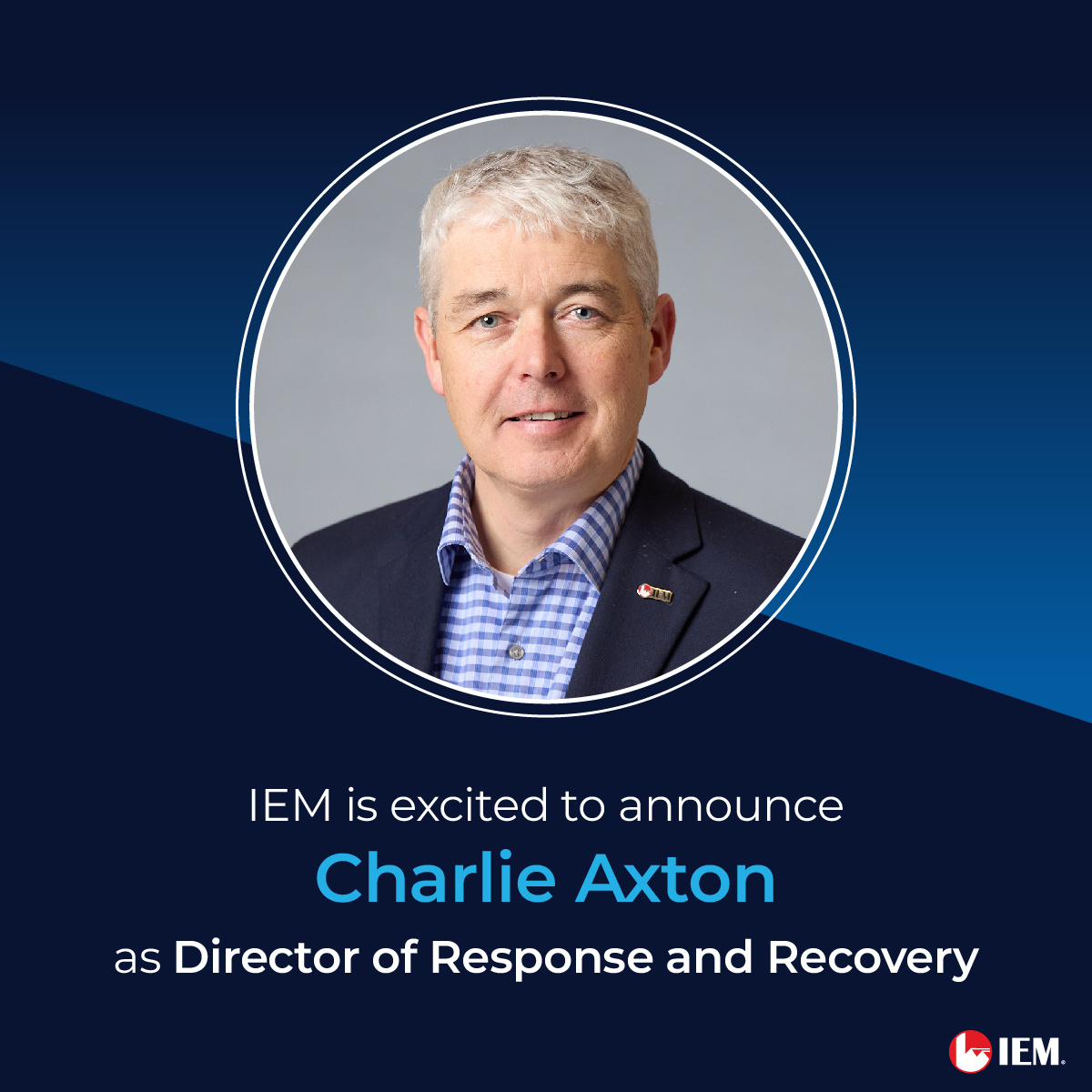 Team IEM is pleased to announce IEMer Charlie Axton was selected to assume the position of Director of Response & Recovery for #emergencymangement & #homelandsecurity sector! 🥳🎉

We look forward to his continued excellence in this new capacity ✨.

📰: iem.com/iem-appoints-c…