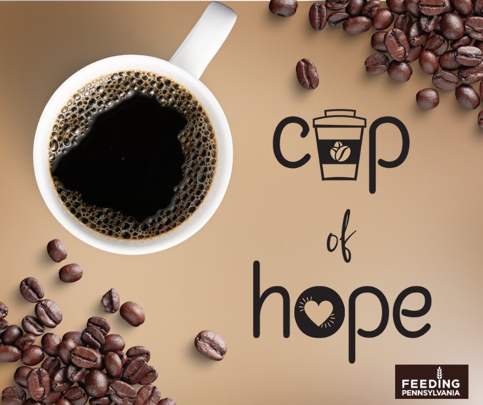 In 2023, TopStar Express donated over $10,000 to Feeding PA through their “Cup of Hope” program during which a portion of all coffee sales is donated to PA food banks. Grab a cup of coffee to make 2024 the most successful "Cup of Hope" year yet!