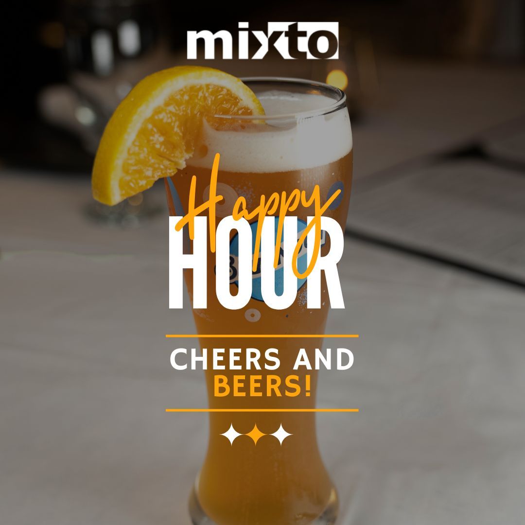 🍹✨ Calling all happy souls! ✨🍹 It’s time to sip, savor, and socialize at Mixto Restaurant's Happy Hour! 🎉 Indulge in delectable appetizers & craft cocktails that will tickle your taste buds and lift your spirits. 🍸🌮 ⁠ #newmenu #happyhourtime #mixtorestaurante