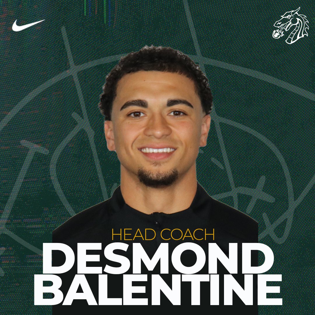 Desmond Balentine has been named Head Coach of TIFFIN Men’s Basketball! Big moves, and looking forward to the future @DesBalentine 🐉🔥