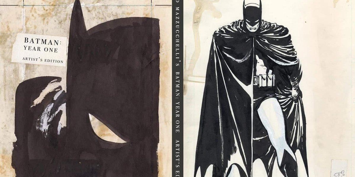 Exclusive Preview: David Mazzucchelli's original art showcased in BATMAN: YEAR ONE ARTIST'S EDITION from @IDWPublishing comicsbeat.com/exclusive-batm…