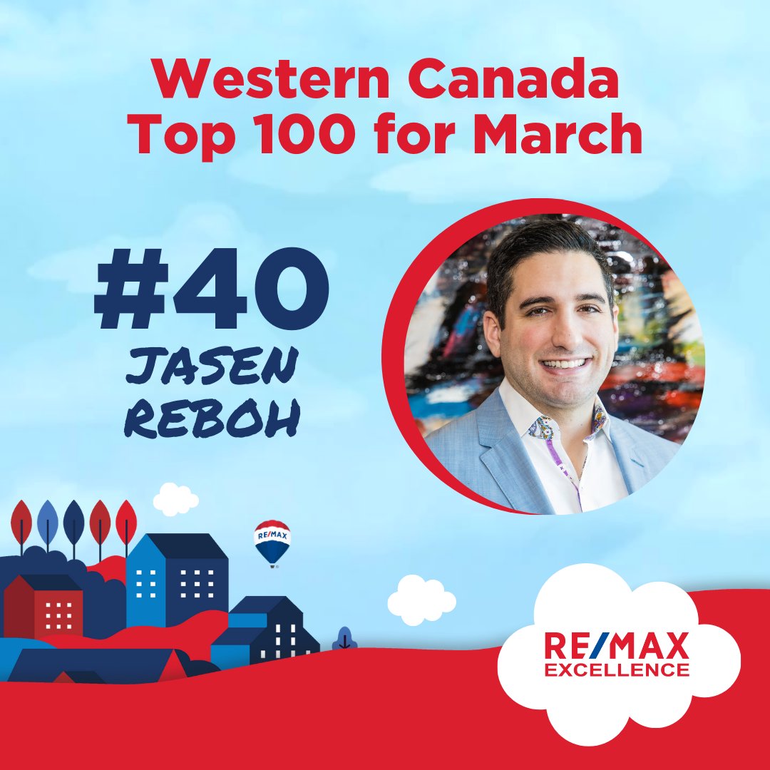 Congratulations to Jasen Reboh on achieving #40 out of Western Canada's Top 100 among residential agents! Keep up the great work Jasen! 
.
.
#movetoedmonton #yegrealtor #yeghomesforsale #yeghomes #edmontonhomesforsale #realestate #topproducers