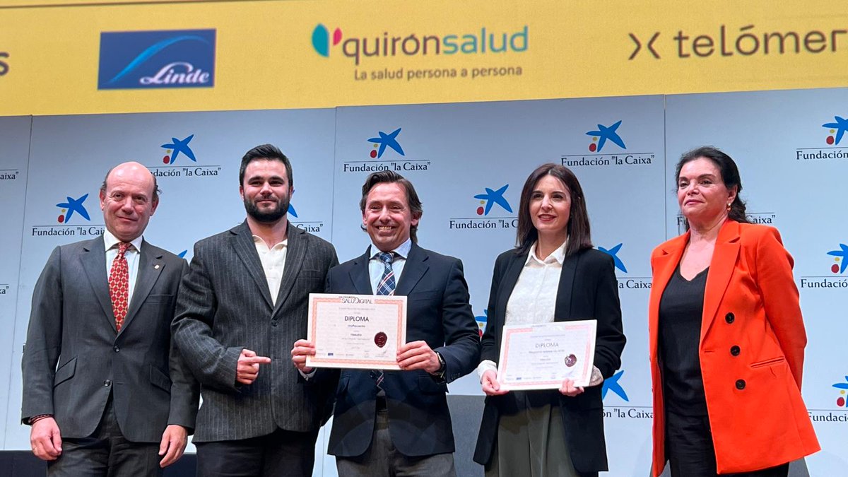 💻 Los finalistas a mejor proyecto de Telemedicina en estos #PremiosSaluDigital son myPaciente (Bial) y Programa enlace de UCIR (UVMD)
