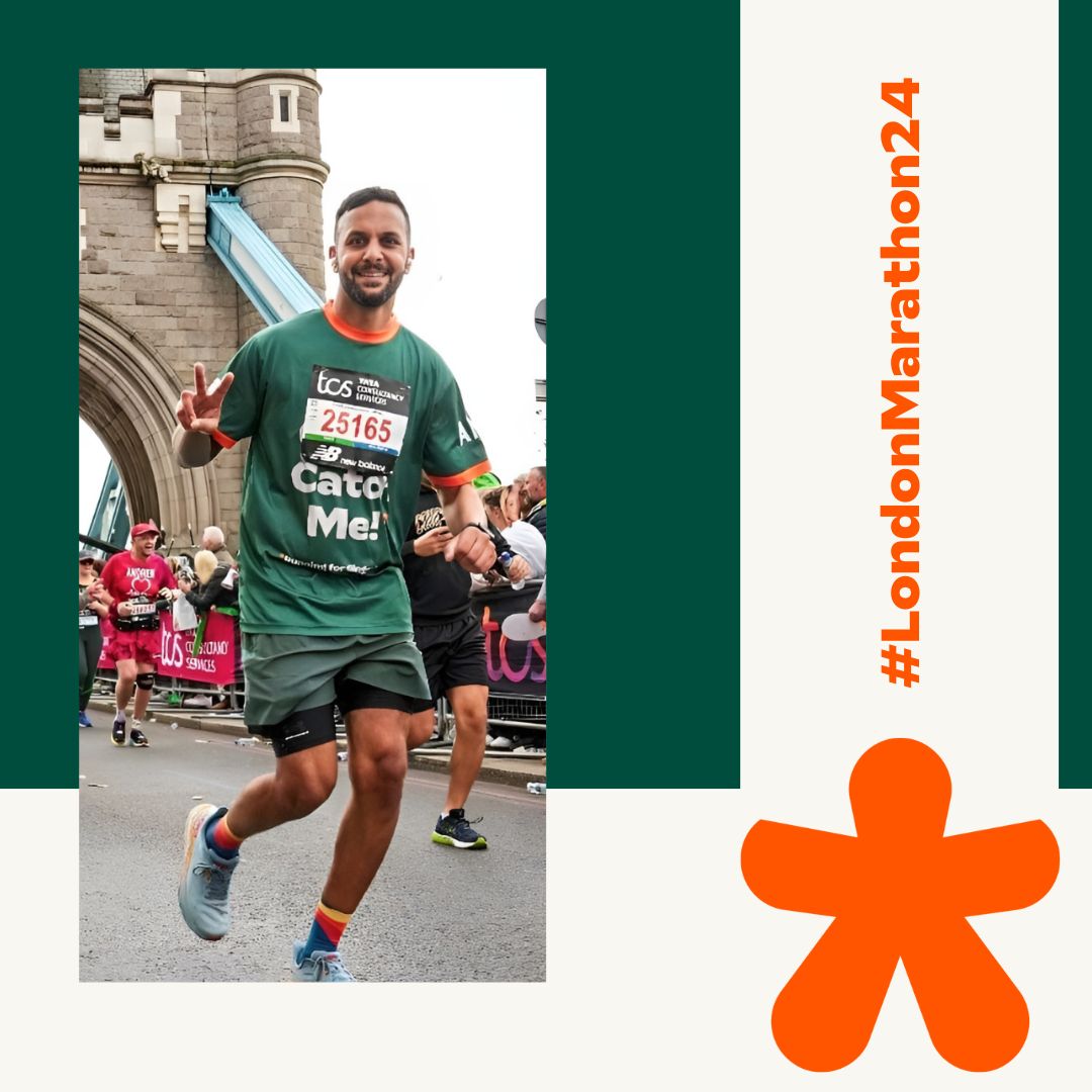 A huge congratulations and thank you to our amazing fundraisers Angela and Aman, who took on the mammoth challenge and ran the #LondonMarathon on Sunday! Great to see Aman still smiling during the 26.2 mile race 🏅