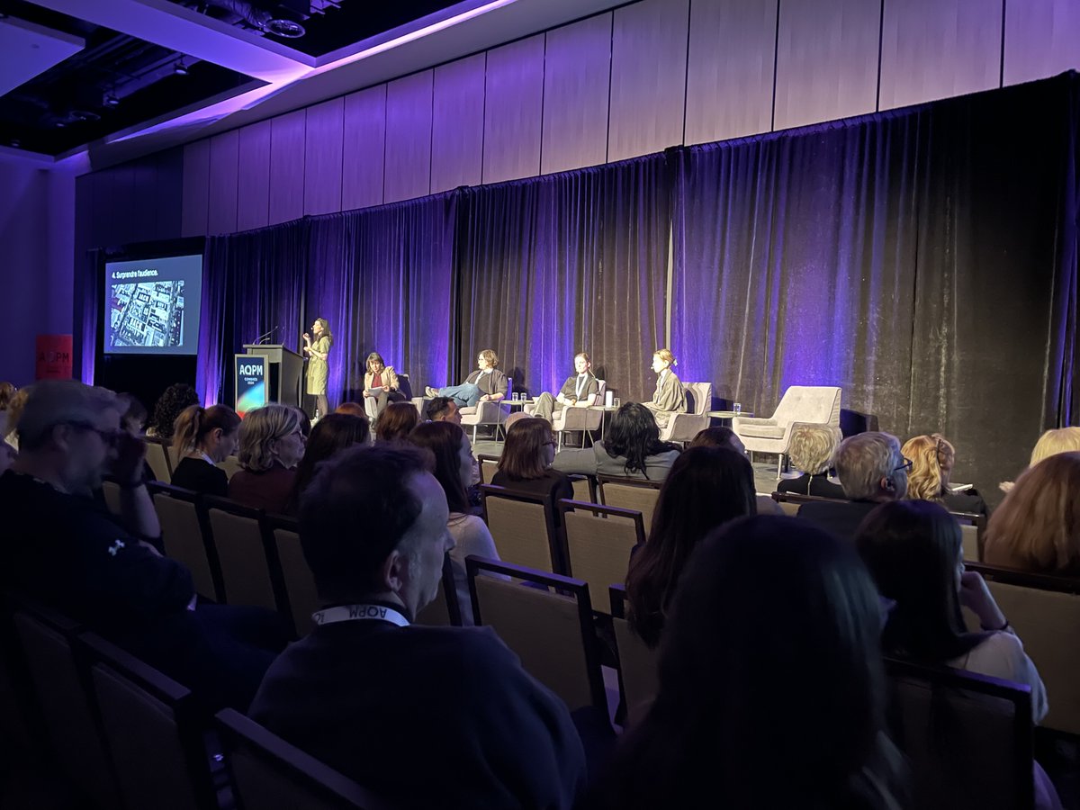 La deuxième journée du #CongrèsAQPM2024 à Saint-Hyacinthe est en cours ! Si vous y êtes, n'oubliez pas de saluer Nicole Matiation de Nordicity ! 

#industrieaudiovisuelle #cinéma #télévision #Québec