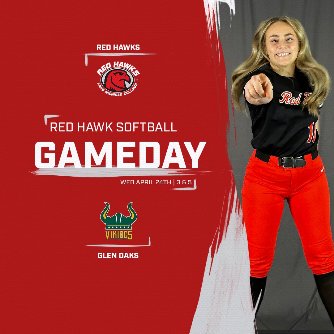 RedHawksSoftba2's tweet photo. JUMPIN FOR GAMEDAY!! Due to upcoming weather, your Red Hawks are hosting the Vikings TODAY in your final conference match upβ¦
Be there⦠BE RED HAWKS!!
#TalonTough #Round3 #RegionXII https://t.co/EsQ5BCkWwl
