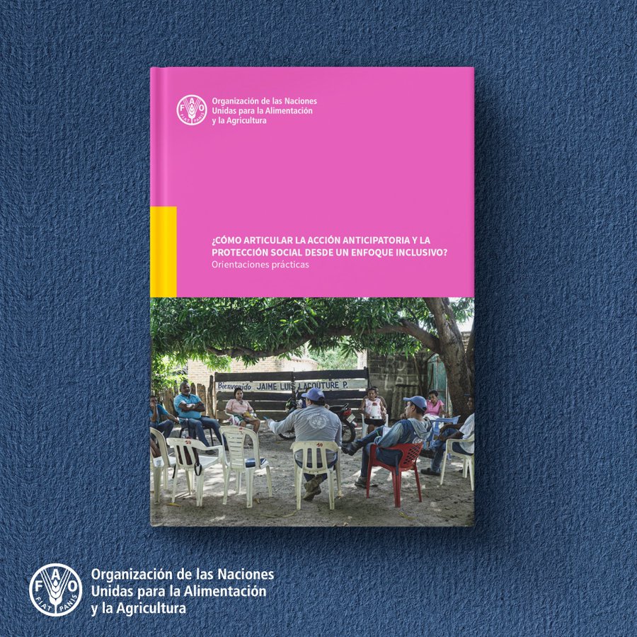 📌Cómo articular la acción anticipatoria y la #ProtecciónSocial desde un enfoque inclusivo.

Esta publicación identifica oportunidades y brechas, considerando género y necesidades de grupos indígenas y afrodescendientes 🌍

➡️fao.org/documents/card…
@FAOemergencies @FAO_AgriFam