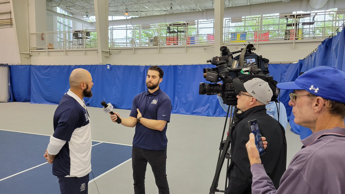 Thanks to @bpar73 @13ConnorRhiel, @Harry_MiniumODU @marcdavissports and @sdearth 

for coming out today to talk to the guys

#ReignOn | #ODUSports | #Monarchs
