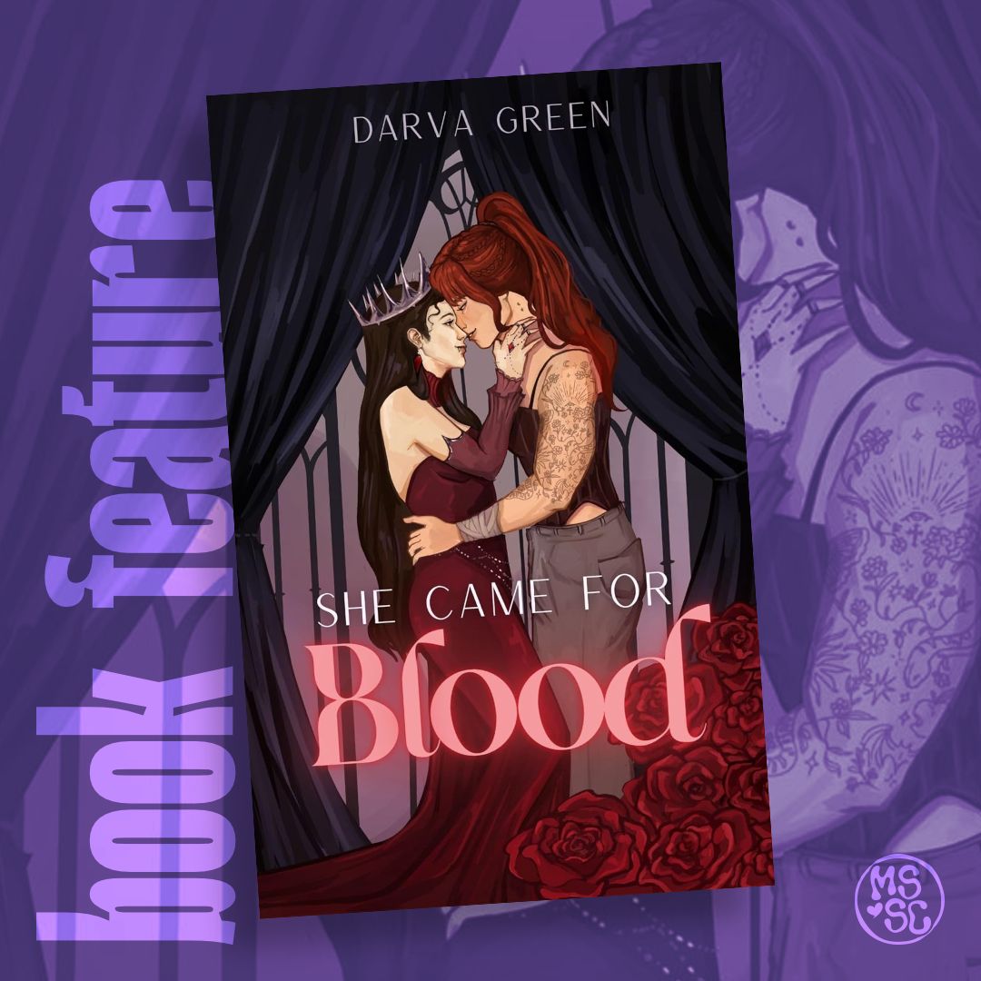 This week's book feature is 'She Came for Blood' by @darvagreen.

'You'll watch your true love die three times before joining them in death.'

#monsterfuckers #monstersmut #monsterromance  #monsterbooks #monsterromancebooks #smutbooks #sapphic #vampirebooks