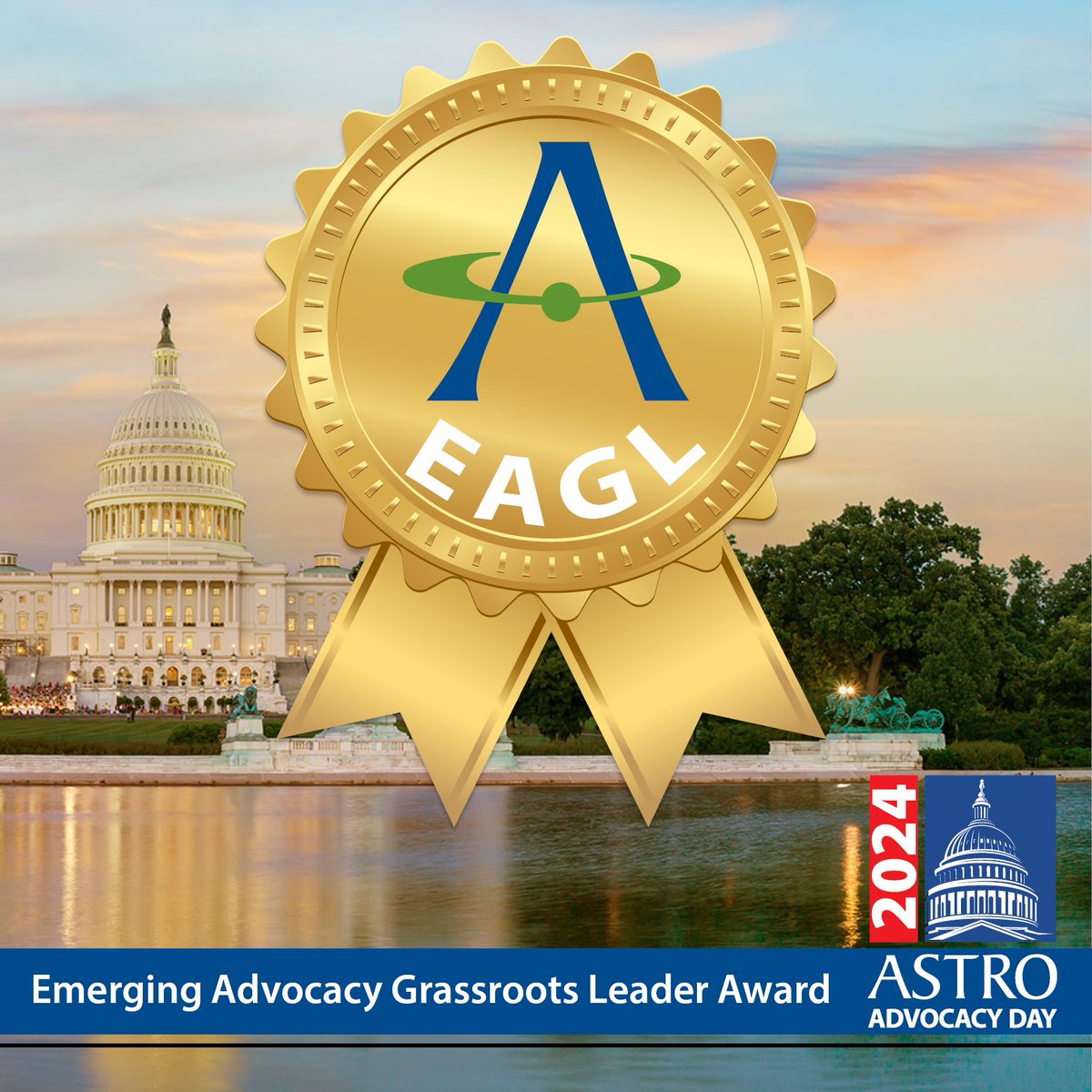 ASTRO has awarded 15 radiation oncology residents EAGL awards to attend Advocacy Day 2024 in Washington, DC, May 20-21. See the list of EAGL award grantees here: ow.ly/JvQ250Rnnxi There is still time to register for #ASTROAdvocacy Day, register here:…