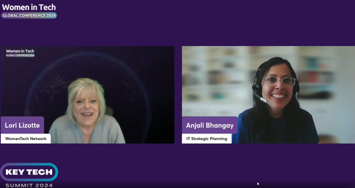 🙋‍♀️ “Digital platform leaders are the architects of transformation.” - Anjali Bhangay, Manager, Strategic Planning at @Enbridge 🌐 Happening now: app.events.ringcentral.com/events/women-i… #wtgc2024 #womenintech #DevOps #GenAI #digitalplatform