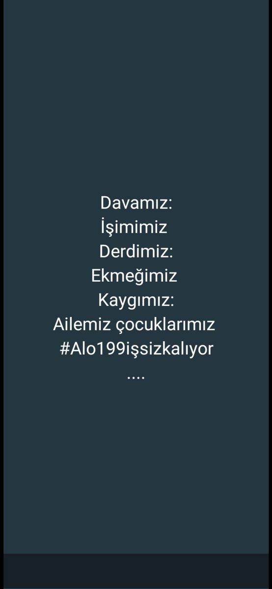 cloorless's tweet photo. TaşeronsuzBirMayıs

@isikhanvedat @RTErdogan @dbdevletbahceli @eczozgurozel https://t.co/XGsfK2il31