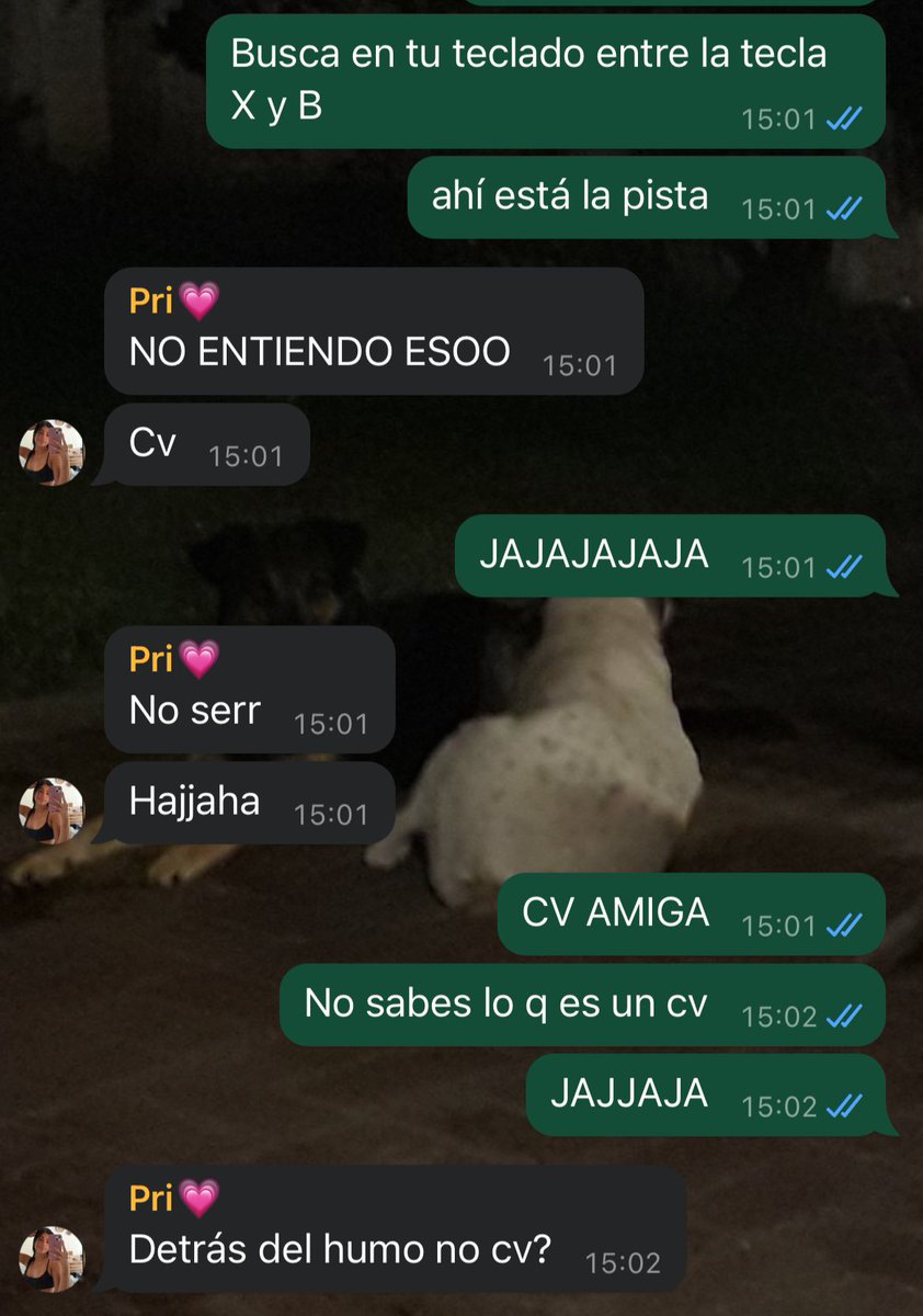 Mi amiga q mas levanta la pala jahsaj