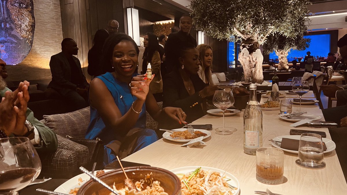 When you are dining in Nairobi, and a guest reaches out for “Akabanga” from her handbag to spice up her food!! Heartwarming !!  #RWOT