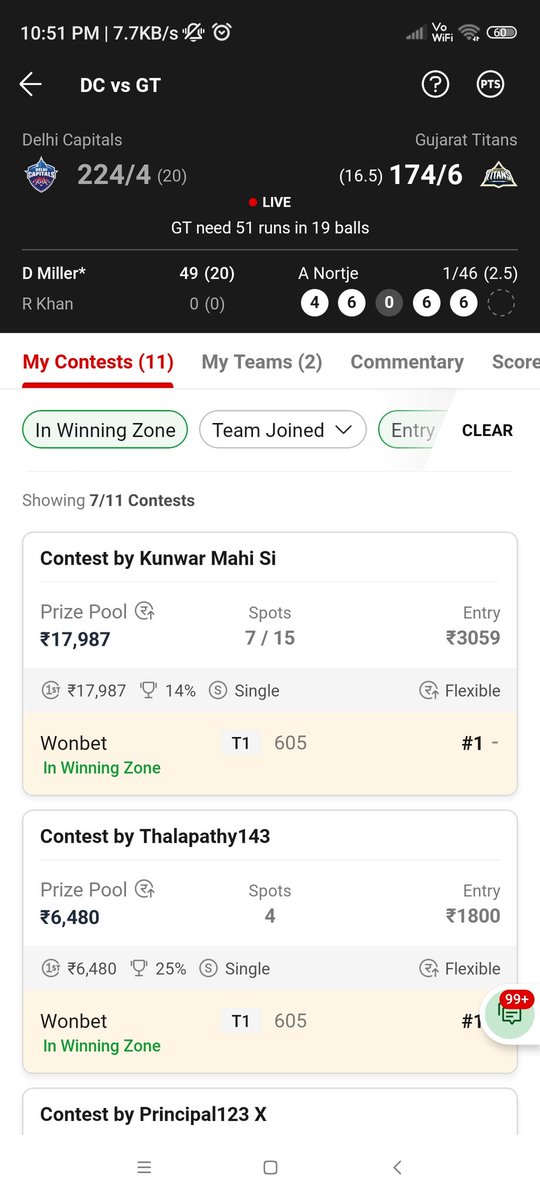 Harish220298's tweet photo. Easy Sweep without cap vc
IPL GT vs DC 
#Dream11 #fantasy1Cricket #imGautham19 #IPL #CricInformer #FantasycricPro #StarFootball #IndianFootball @sathishvjwsrk #Dhoni #Pant #Gt #DC
Link
https://t.co/9c4ae0Sjem https://t.co/78JYx0W1eQ