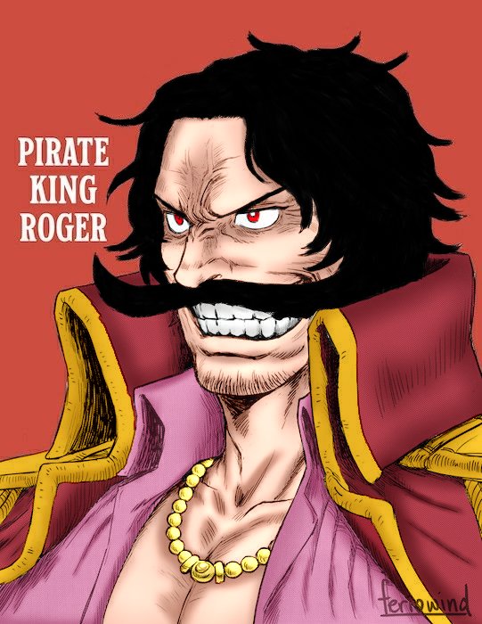 #ONEPIECE || #ون_بيس 🎨 My Coloring I hope you like it ❤️ ' Gold d roger '