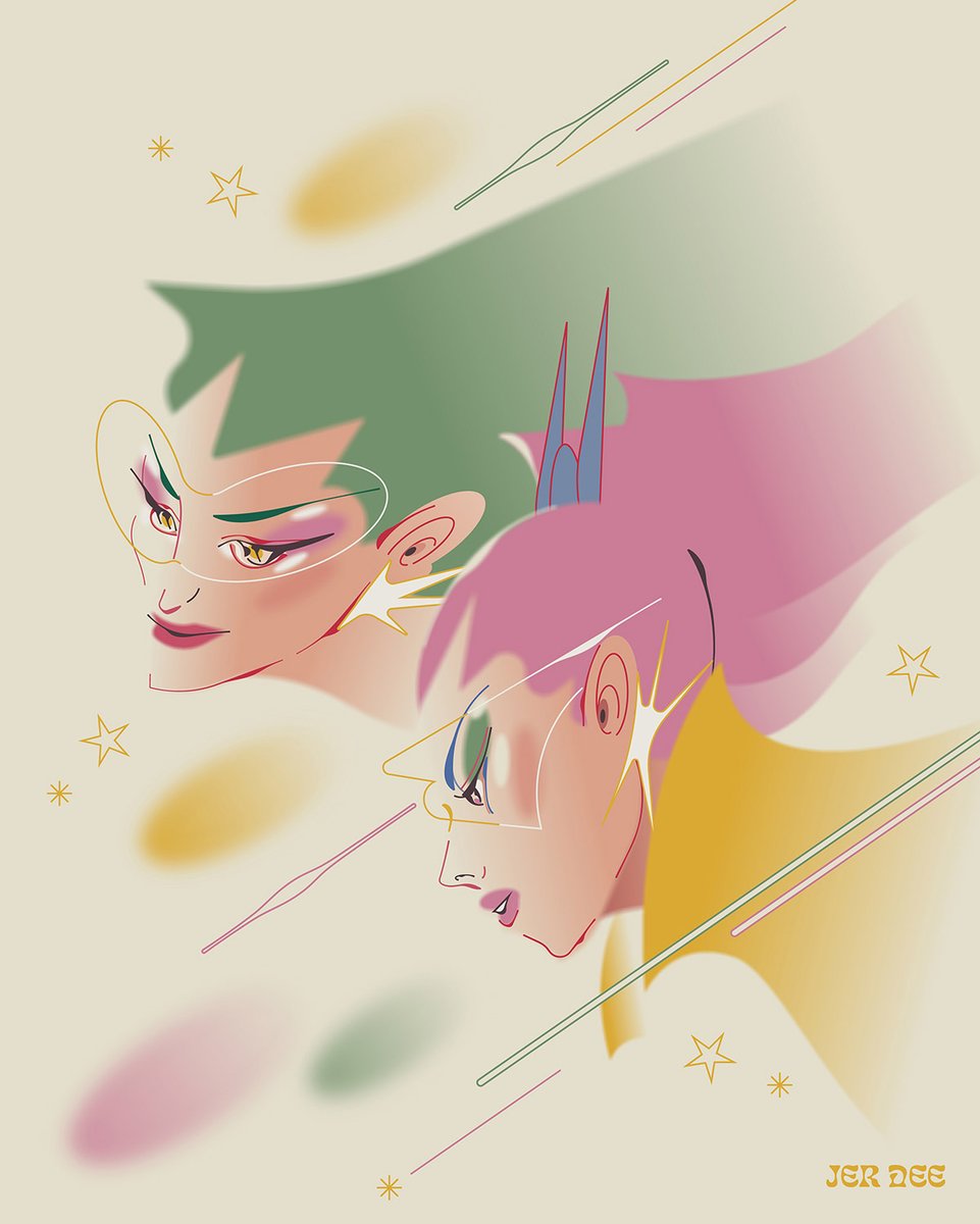 Booooooom's tweet photo. A selection of work by artist Jer Dee. Based in the Philippines, Jer Dee’s digital art and illustration is known for its whimsical style and energy. See more: https://t.co/MeIG9yb24F https://t.co/RGEHLh9SNx