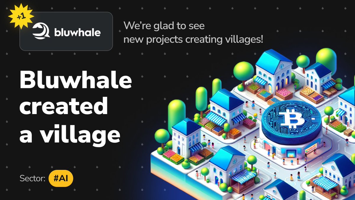 @bluwhaleai community is now in HOT! 🔥 🦾 More projects are joining and soon we will be launching a separate section for projects. P.S. Something tells us that Bluwhale has some insane announcements coming in the next 2 days! ⚡
