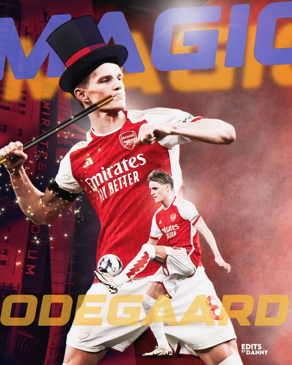 Magic Odegaard ✨ How good was he against Chelsea! All Reposts are much appreciated. @Arsenal #smsports #Arsenal #Gunners #ARS