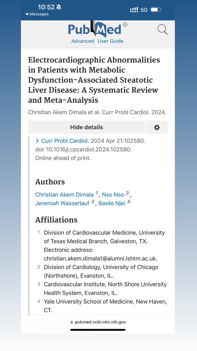 New publication: 
Abnormal ECG findings in individuals with Metabolic-Dysfunction Associated Steatotic Liver Disease.
@JWasserlaufMD 
@ACCinTouch 
@UCNSCards 
pubmed.ncbi.nlm.nih.gov/38653446/