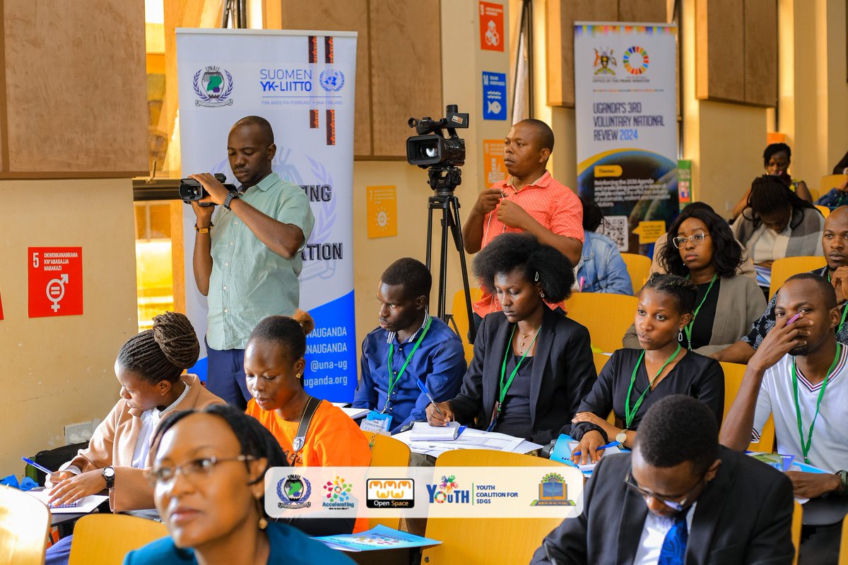 As Uganda develops its VNR report, one thing is clear: youth engagement isn't just a checkbox, it's a game-changer. By investing in youth leadership & innovation, Uganda is paving the way for a more sustainable & inclusive future for all. #YouthPower #GlobalGoals @SusanNamondo