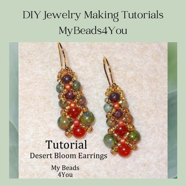 #DIY #Etsymntt #diyjewelry #beading #Craftsupplies #Tutorial #beadingpattern #earring #beadingsupplies #etsyhandmade #handmade #diygfit #etsydiy #earrings #diyearrings #smilett23 #etsyfinds #crafting #diyfashion #Shopindie mybeads4you.etsy.com/listing/169973…