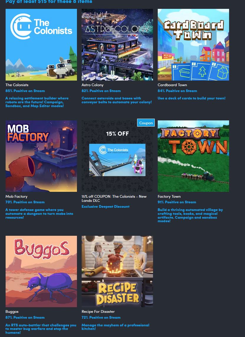 videogamedeals's tweet photo. (PCDD) Create, Automate &amp; Manage Bundle via Humble Bundle. https://t.co/3feJGqdu64 https://t.co/mbcn2KmB0U