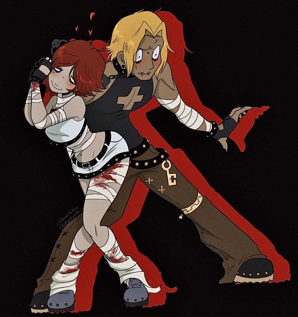 haganemilku's tweet photo. HI,, I digitalized it #abagg #paracelsusgg #guiltygear #ggfanart https://t.co/tB2MqpMh9D