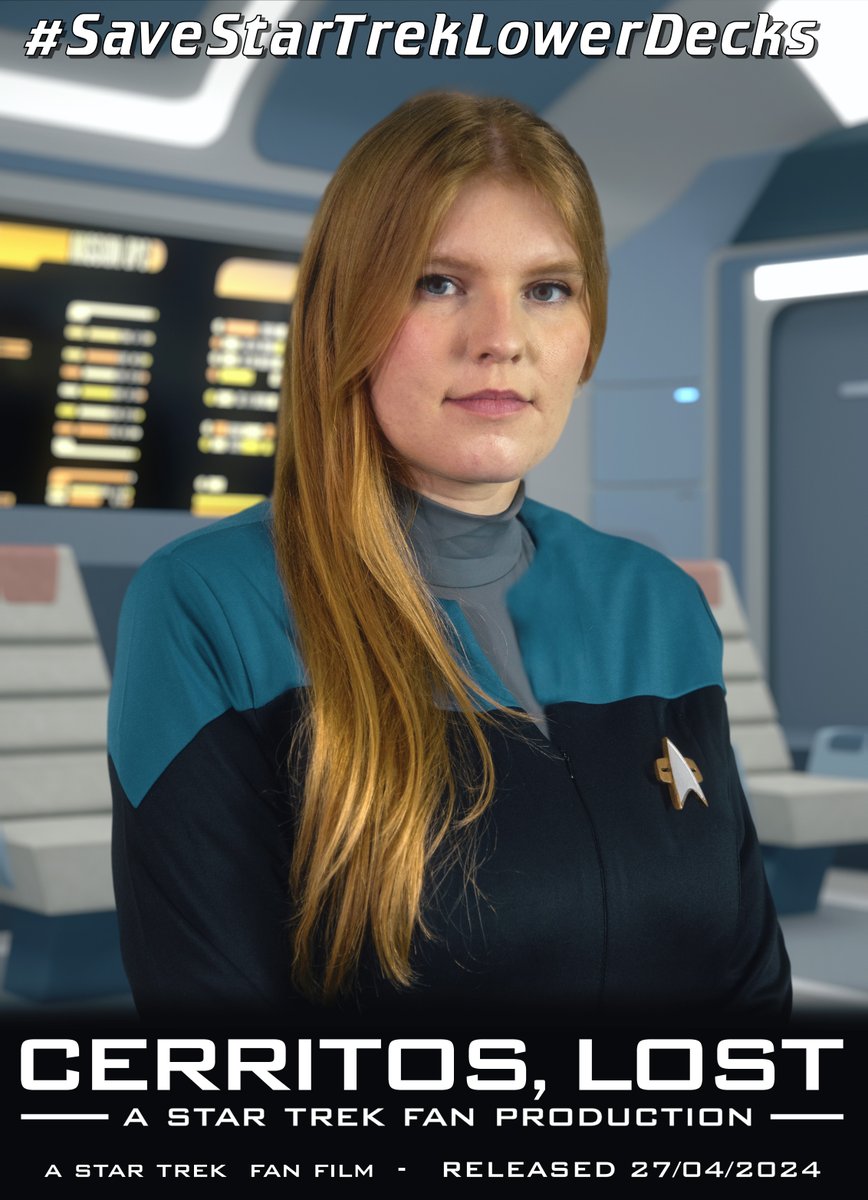 Our next Trek Shorts fan film is out Sat 27rd April!

"Cerritos, Lost" celebrates Lower Decks and has been made to show CBS that we the fans want more!

An ambitious story, First Live action Cerritos &amp; more Pakleds and surprises!

Share share the word!

#SaveStarTrekLowerDecks