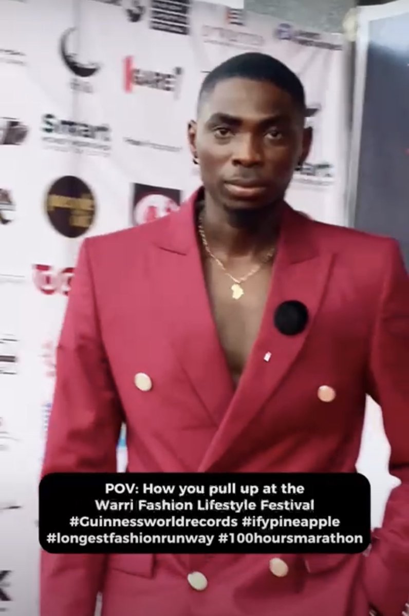vwegbslife's tweet photo. #ifypineapple #wflf #longestfashionrunway #guinessworldrecord
#100hoursmarathon #fashionrecordbreaker #LongestFashionShow 
Live moments https://t.co/0LeuYPGb1F