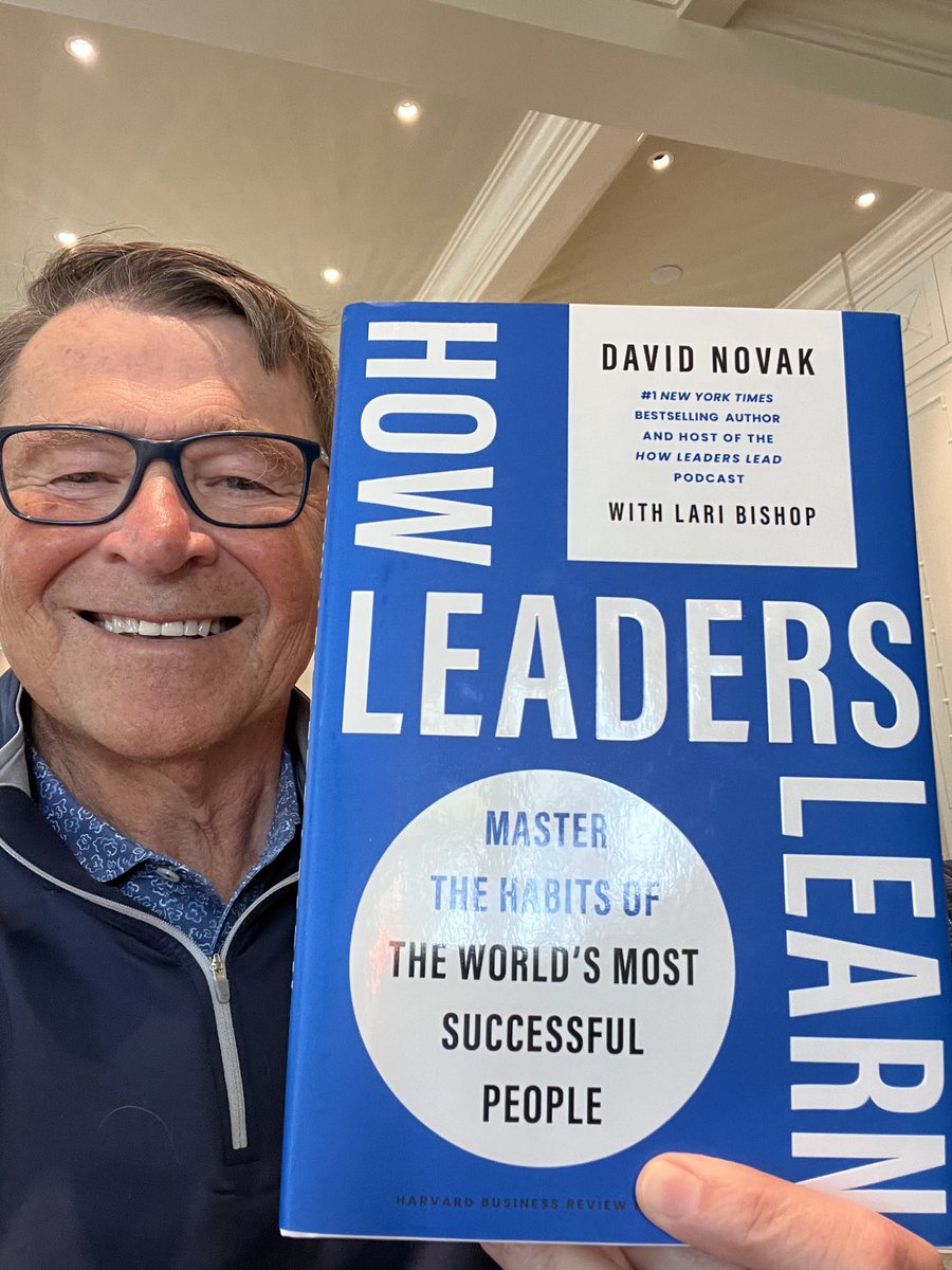 Just received the hard copy of my newest book coming out in June. I’m hoping this will help you develop the fundamental habits and mindset that have helped me and other leaders I know succeed: ACTIVE LEARNING, seeking ideas and insights and pairing them w action and execution.