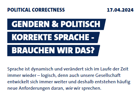 Bin ab 20:30 im ARD Mixtalk auf Twitch zum Thema Gendern und politisch korrekte Sprache. Also gern mal einschalten 👍