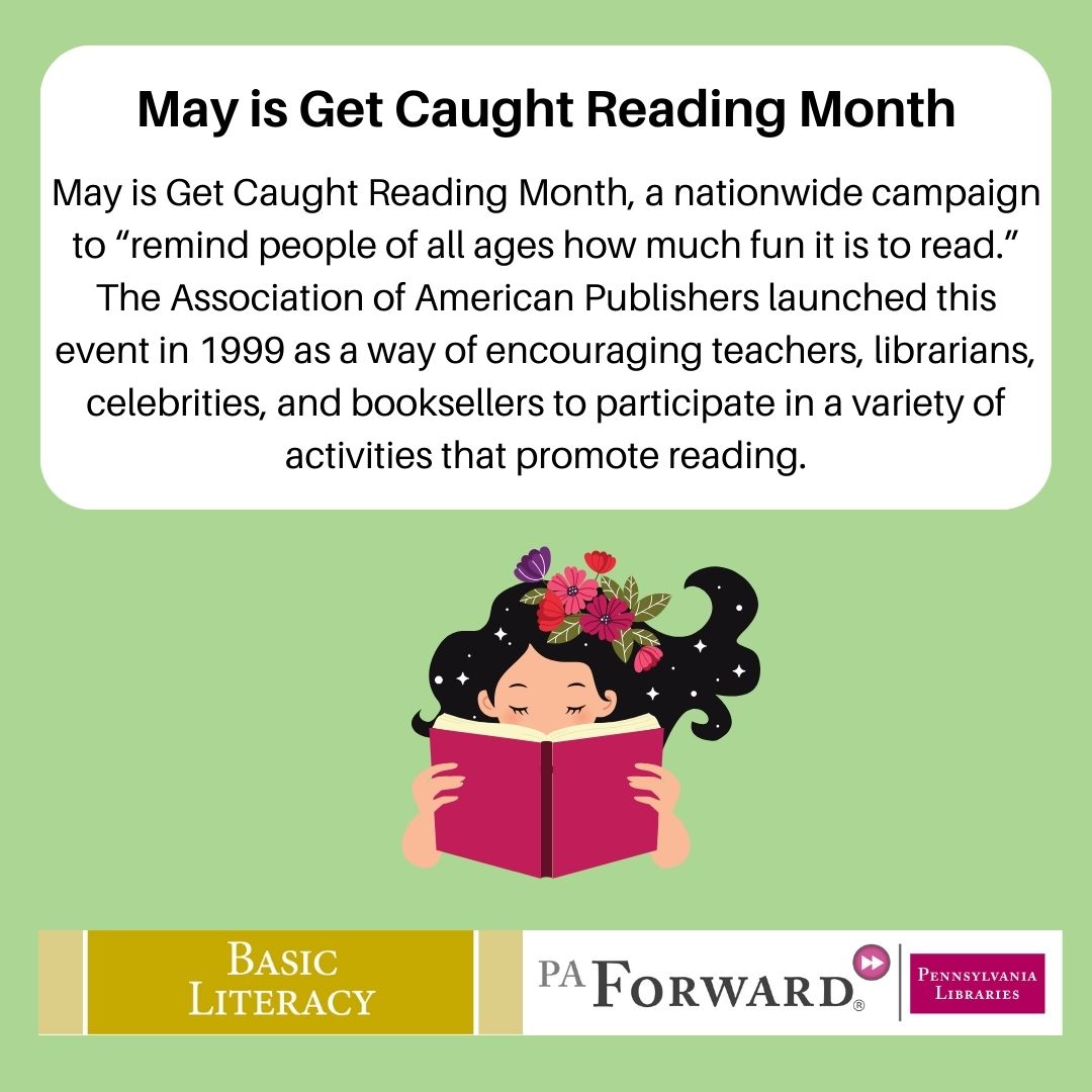 Here at McCord, we’re #caughtreading every day! What book will we catch you reading this month? #PAForward #BasicLiteracy